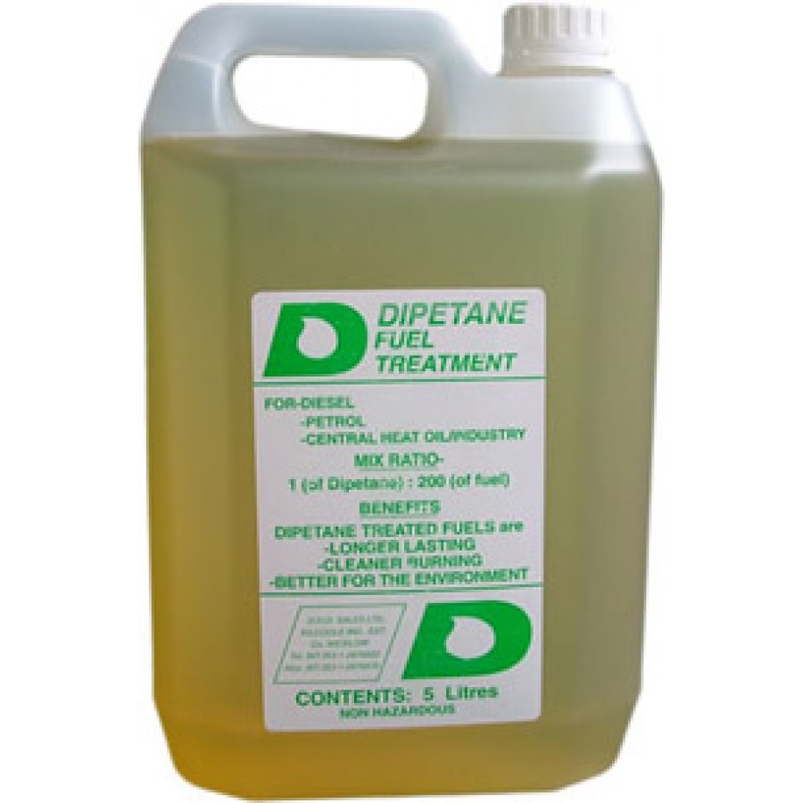 Dipetane 5L Fuel Treatment Additive Up to 10 Fuel Saving! Reduce